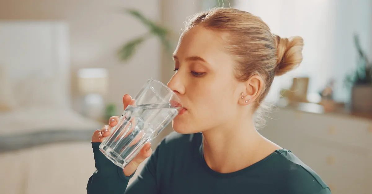 drinking water to treat cystitis